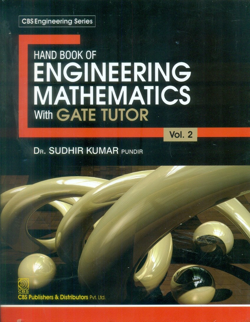 Hand Book Of Engineering Mathematics With Gate Tutor Vol  2 (Pb 2016)