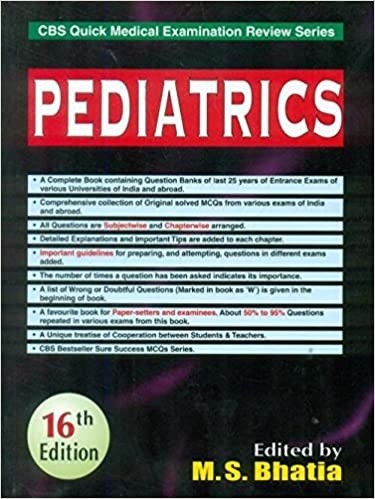 Pediatrics (Cbs Quick Medical Examination Review Series) (Pb) 