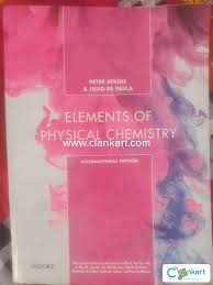 ELEMENTS OF PHYSICAL CHEMISTRY XE- 2017