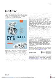 PSYCHIATRY P.R.N 2E P