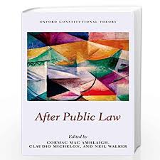 AFTER PUBLIC LAW OCON P