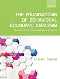 FOUNDATIONS BEHAV ECON ANALYSIS V7 P