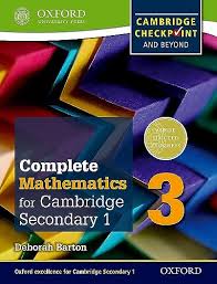 COMPLETE MATHS CAM SEC 1/CHECK SB 3