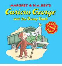 CURIOUS GEORGE AND THE DUMP TRUCK (8X8 WITH STICKERS)