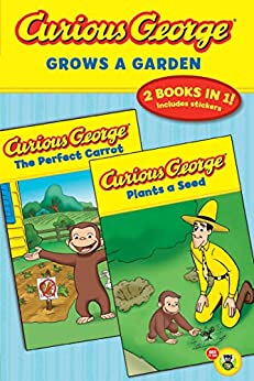 CURIOUS GEORGE GROWS A GARDEN (CGTV DOUBLE READER)
