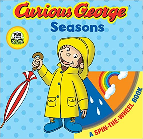 CURIOUS GEORGE SEASONS (CGTV SPIN-THE-WHEEL BOARD BOOK)