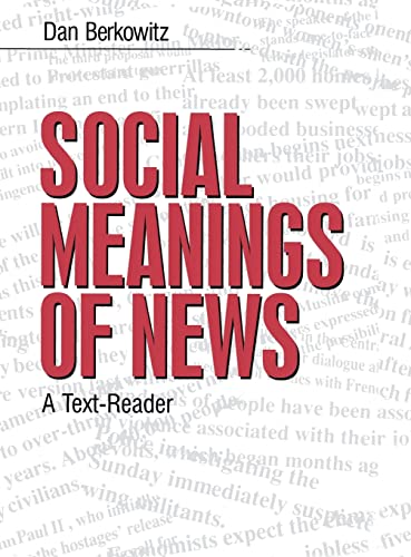 Social Meanings of News  A Text-Reader