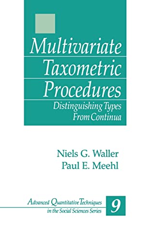 Multivariate Taxometric Procedures  Distinguishing Types from Continua