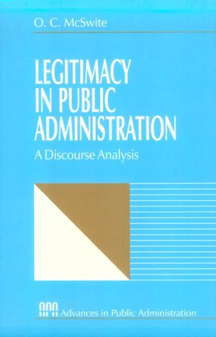 Legitimacy in Public Administration  A Discourse Analysis