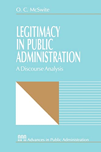 Legitimacy in Public Administration  A Discourse Analysis