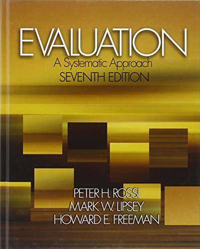 Evaluation  A Systematic Approach