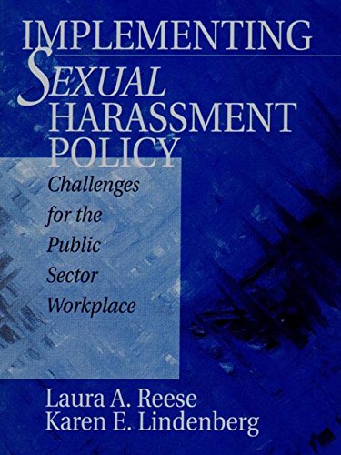 Implementing Sexual Harassment Policy  Challenges for the Public Sector Workplace