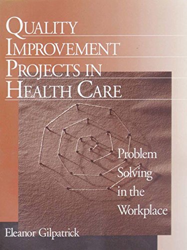 Quality Improvement Projects in Health Care  Problem Solving in the Workplace