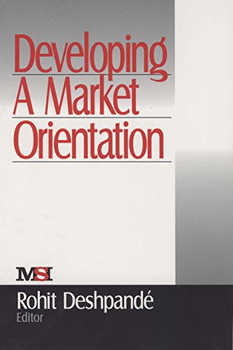 Developing a Market Orientation
