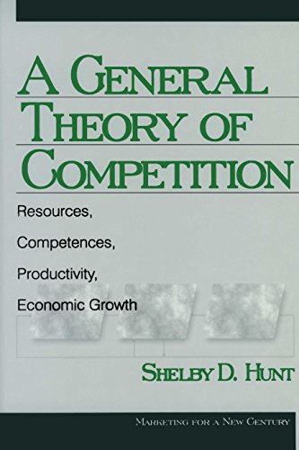 A General Theory of Competition  Resources, Competences, Productivity, Economic Growth
