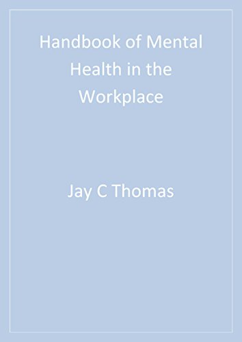 Handbook of Mental Health in the Workplace