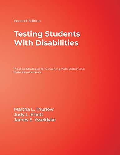 Testing Students With Disabilities  Practical Strategies for Complying With District and State Requirements
