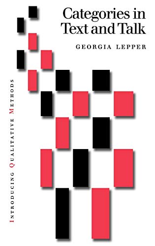 Categories in Text and Talk  A Practical Introduction to Categorization Analysis