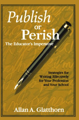 Publish or Perish - The Educator's Imperative