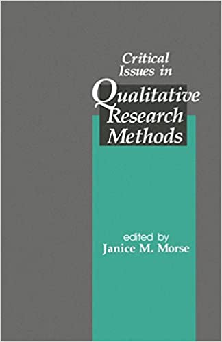Critical Issues in Qualitative Research Methods