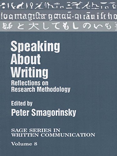 Speaking About Writing  Reflections on Research Methodology