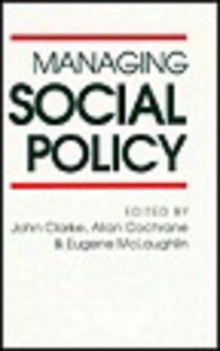 Managing Social Policy