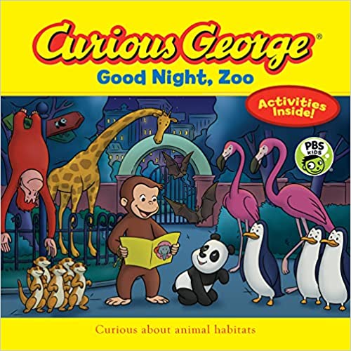 CURIOUS GEORGE GOOD NIGHT, ZOO (CGTV 8 X 8)