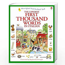 First Thousand Words In Italian