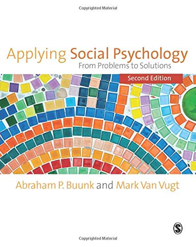 Applying Social Psychology