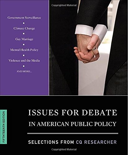 Issues for Debate in American Public Policy