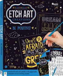 Etch Art Creations Kit: Be Positive 2020 Edition            