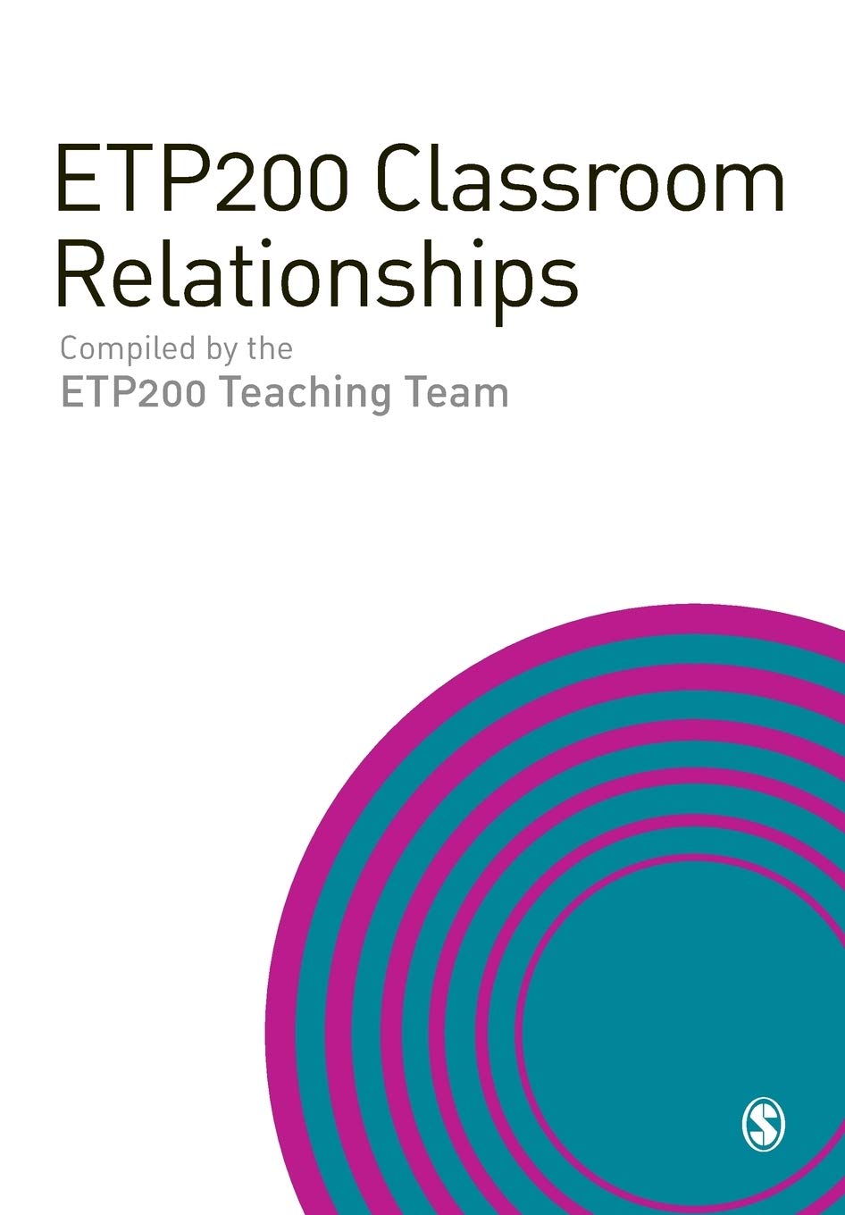 ETP200 Classroom Relationships