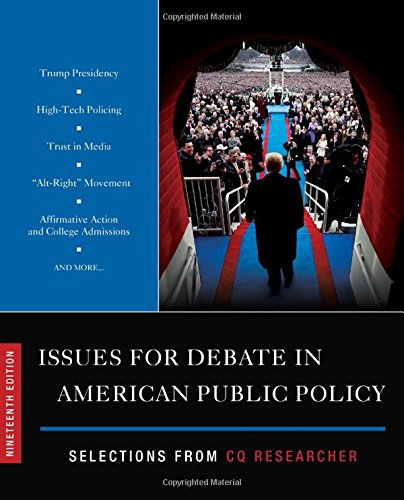 Issues for Debate in American Public Policy
