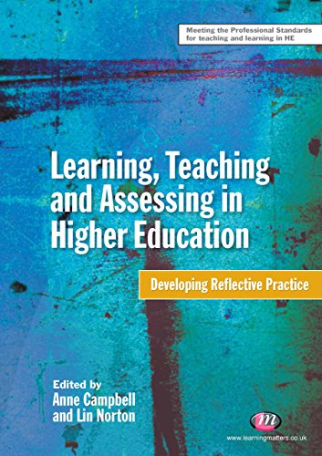 Learning, Teaching and Assessing in Higher Education  Developing Reflective Practice