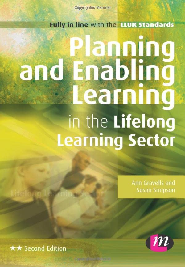 Planning and Enabling Learning in the Lifelong Learning Sector