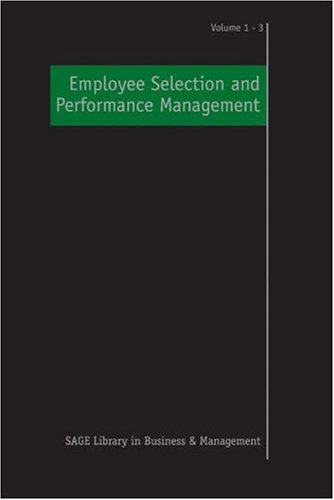 Employee Selection and Performance Management