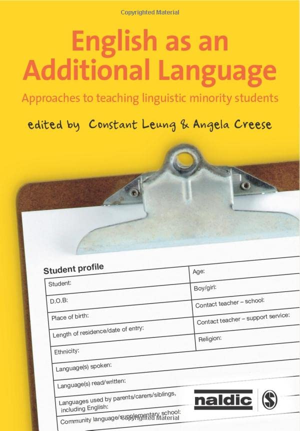 English as an Additional Language  Approaches to Teaching Linguistic Minority Students