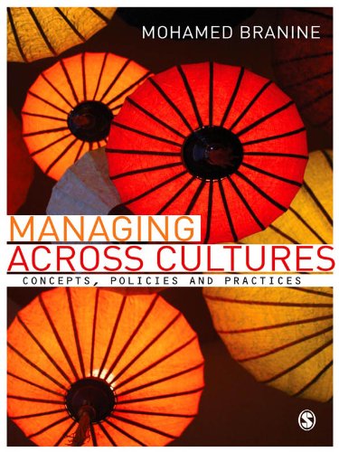 Managing Across Cultures  Concepts, Policies and Practices