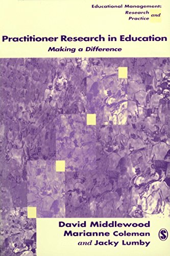 Practitioner Research in Education  Making a Difference