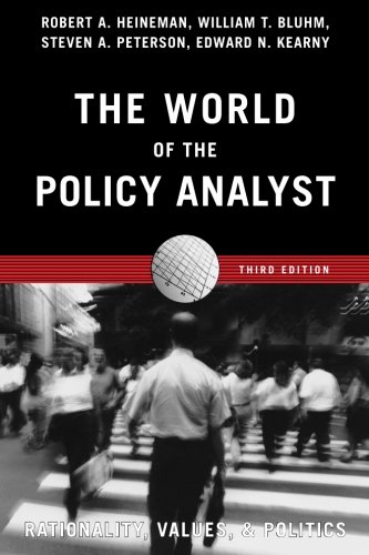 The World of the Policy Analyst  Rationality, Values, & Politics