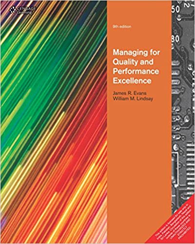 Managing for Quality and Performance Excellence