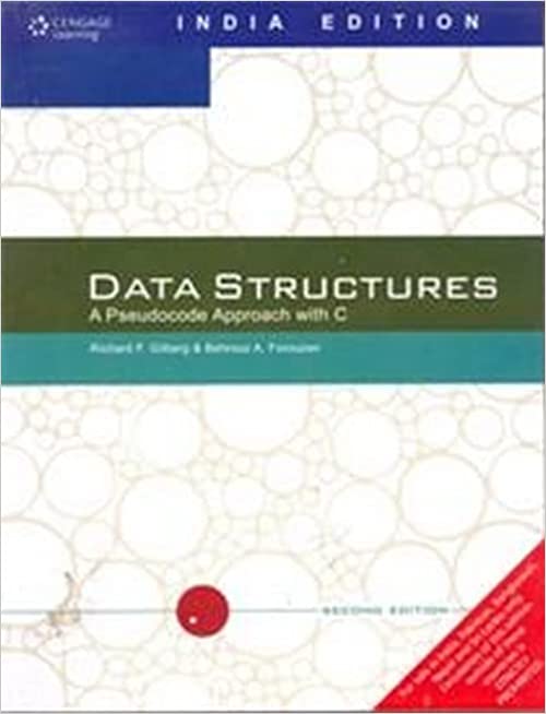 Data Structures: A Pseudocode Approach with C