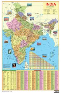 CHARTS INDIA MAP