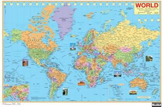 CHARTS WORLD MAP