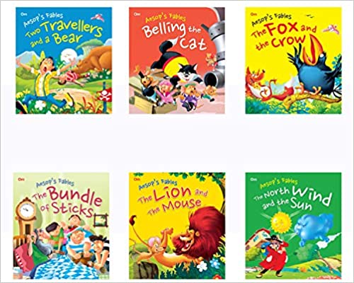 AESOPS FABLES (SET OF 6 BOOKS)