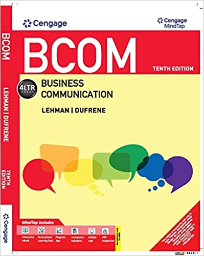 BCOM with MindTap
