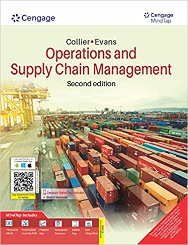 Operations and Supply Chain Management with MindTap