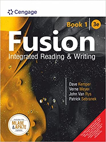 Fusion: Integrated Reading and Writing, Book 1