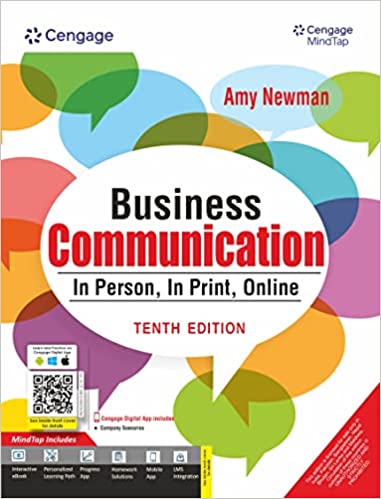 Business Communication: In Person, In Print, Online with MindTap