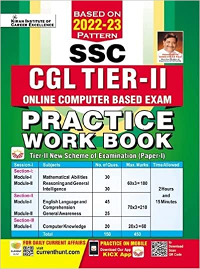 SSC CGL Tier II Practice Work Book (New Scheme of Examination (Paper I)) (English Medium) (4000)